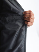 Regular Fit Funnel Neck Men's Knitwear Coat - Image 8