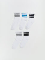 Striped Boys' Ankle Socks 5 Pack