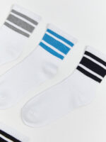 Striped Boys' Ankle Socks 5 Pack - Image 2