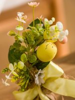 Potted Artificial Flower 18 cm - Image 3