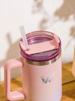 Metal Straw Flask Mug 500 ml - Image 2