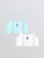 Stitch Printed Strappy Girls' Bustier 2 Pack