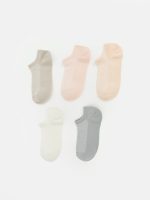 Patterned Women's Sneaker Socks 5 Pack