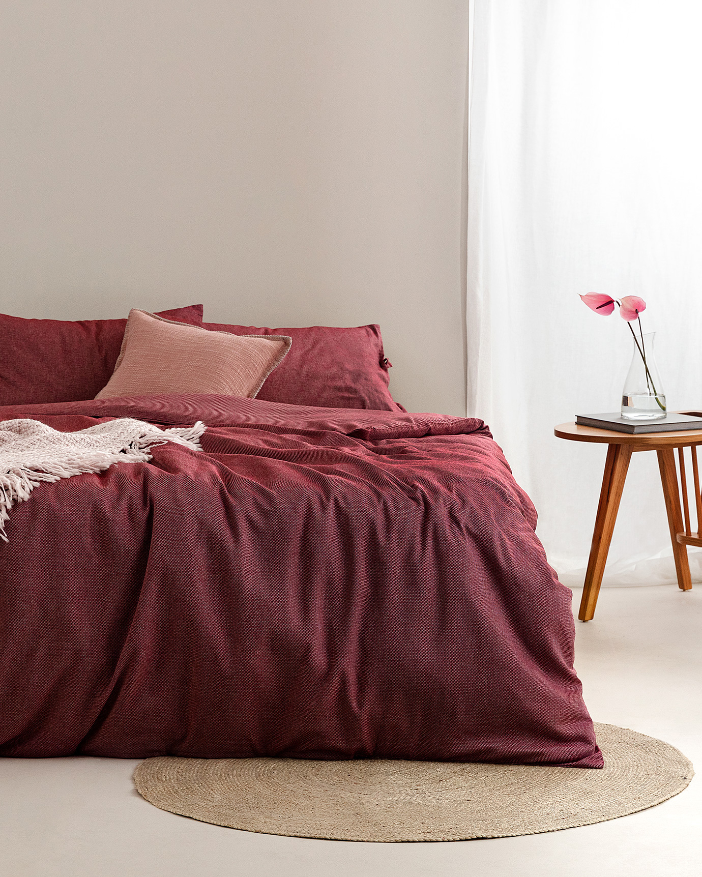 Lago Double Size Duvet Cover Set Recycle Fabric Calia Shop