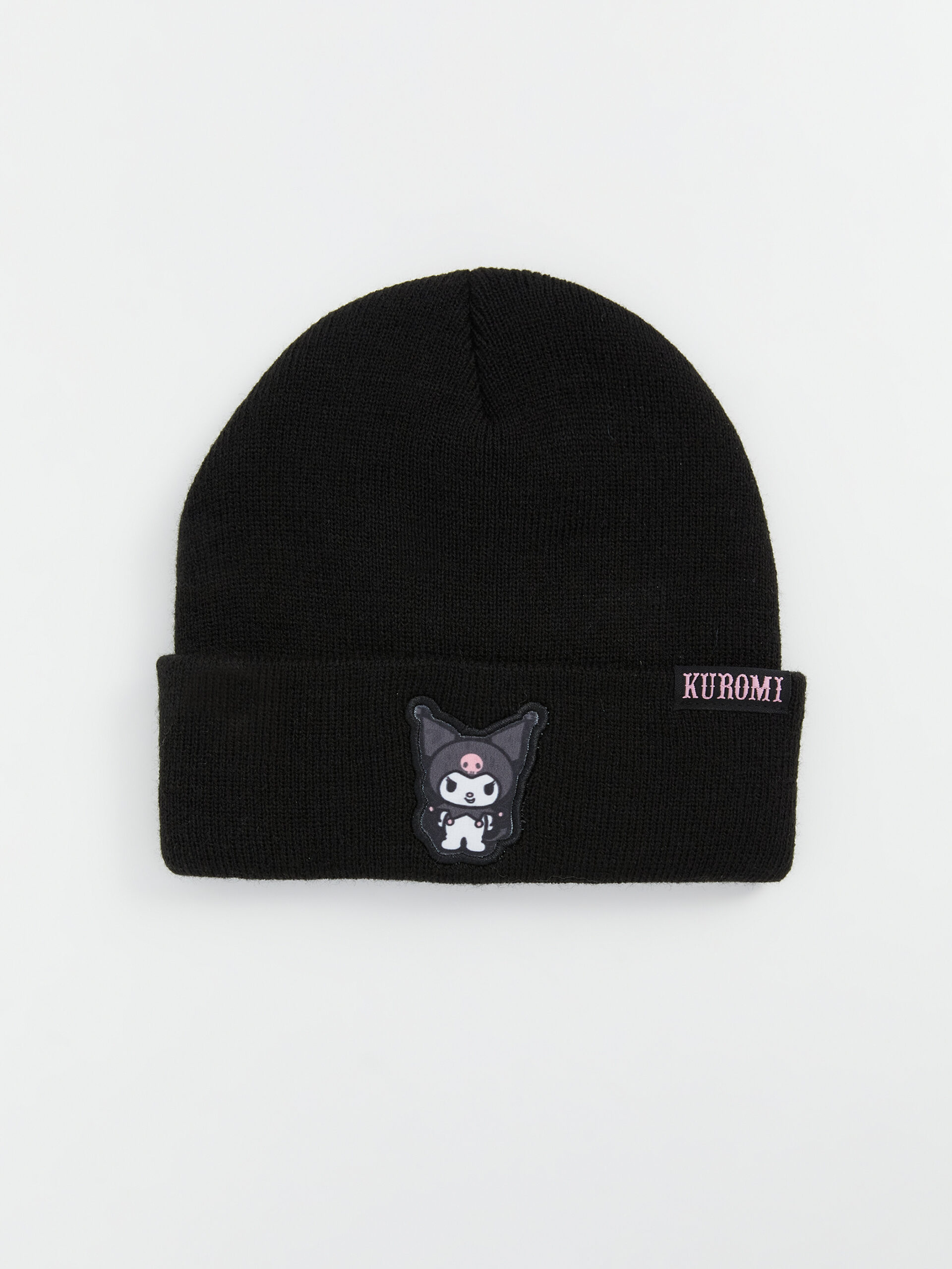 L_20242-W5BF37Z4-CVL_A.jpg Kuromi Printed Girl?S Beanie - Image 1