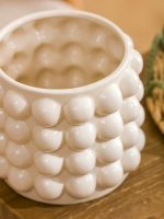 Patterned Ceramic Pot 13 cm - Image 3