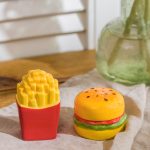 Hamburger and Fries Salt and Pepper Shakers