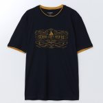 Crew Neck Short Sleeve Printed Combed Cotton Men's T-shirt