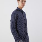 Slim Fit Striped Men's Shirt