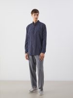 Slim Fit Striped Men's Shirt - Image 2