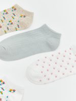 Women's Patterned Ankle Socks - Set of 5 - Image 2