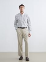 Regular Fit Plaid Men's Shirt - Image 2
