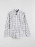 Regular Fit Plaid Men's Shirt - Image 5