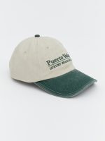 Men's Cap with Script Embroidery - Image 2