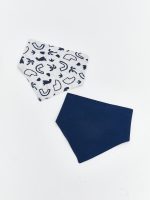 Printed Baby Boys' Bib 2 Pack - Image 2