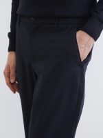 Elastic Waist Regular Fit Men's Trousers - Image 3