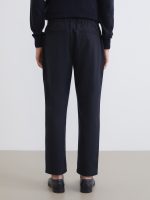 Elastic Waist Regular Fit Men's Trousers - Image 4
