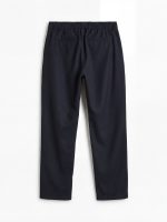 Elastic Waist Regular Fit Men's Trousers - Image 6