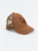 Suede Look Men's Cap Hat - Image 2