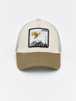 Men's Baseball Cap with Eagle Embroidery