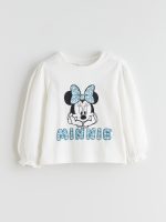 Minnie Mouse Print Baby Girl T-Shirt and Leggings - Image 3