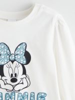 Minnie Mouse Print Baby Girl T-Shirt and Leggings - Image 5