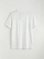 Plus Size Crew Neck Printed Cotton Men's T-Shirt - Image 6