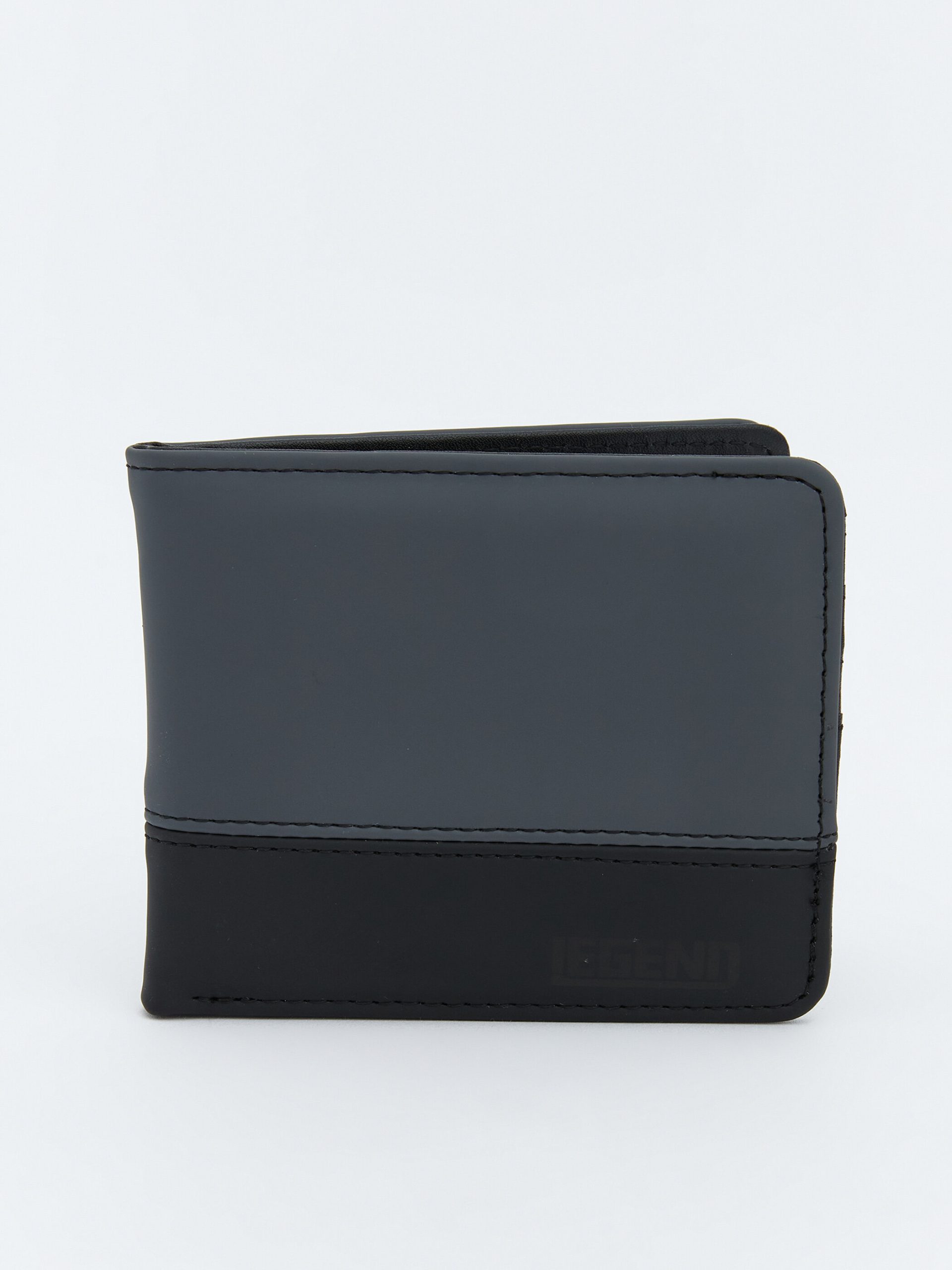 Leather-look wallet for men.