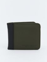 Leather-look wallet for men.