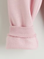Girls' Thick Sweatpants with Elasticated Waist - Image 2