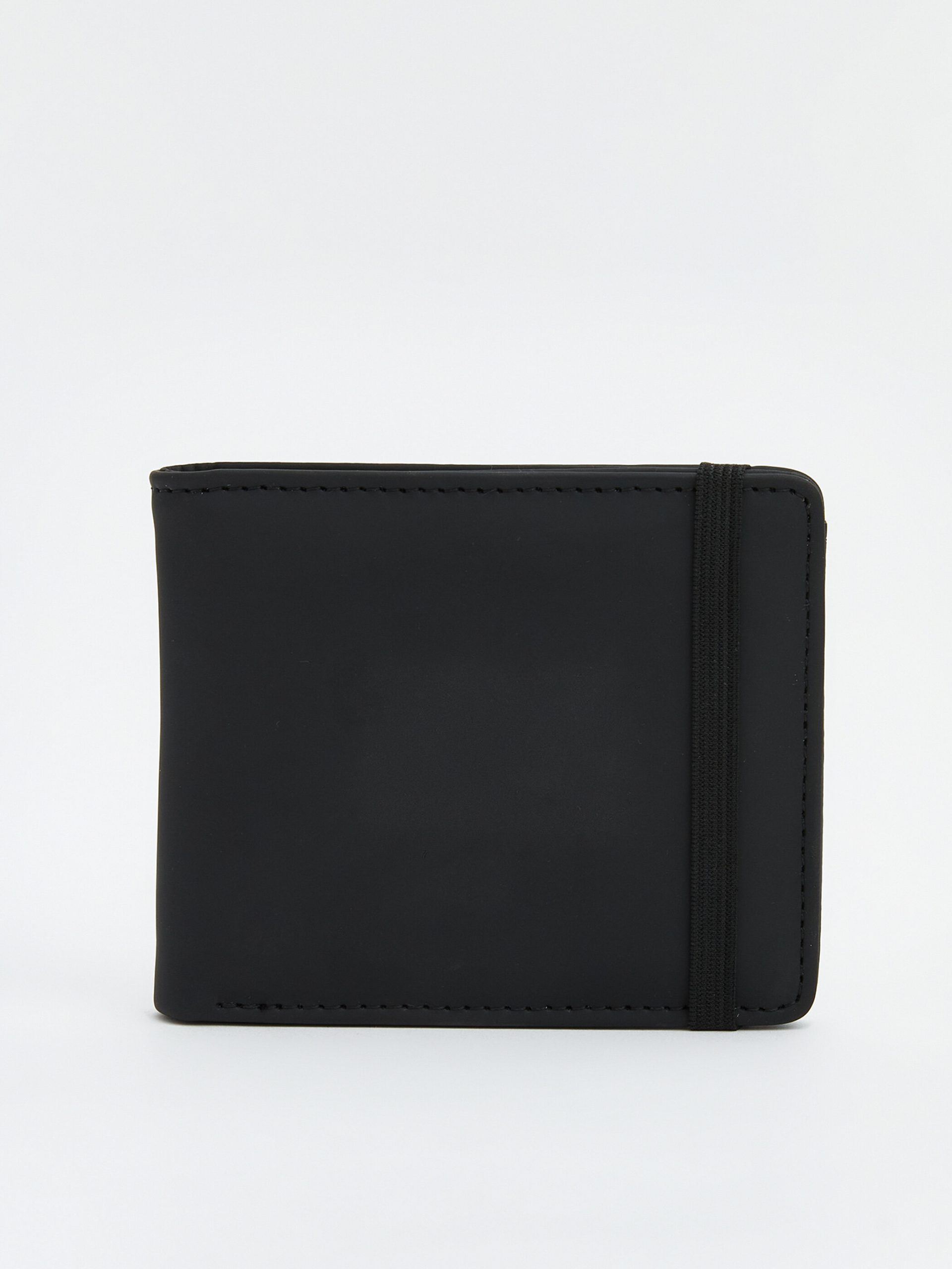 Leather-look wallet for men.