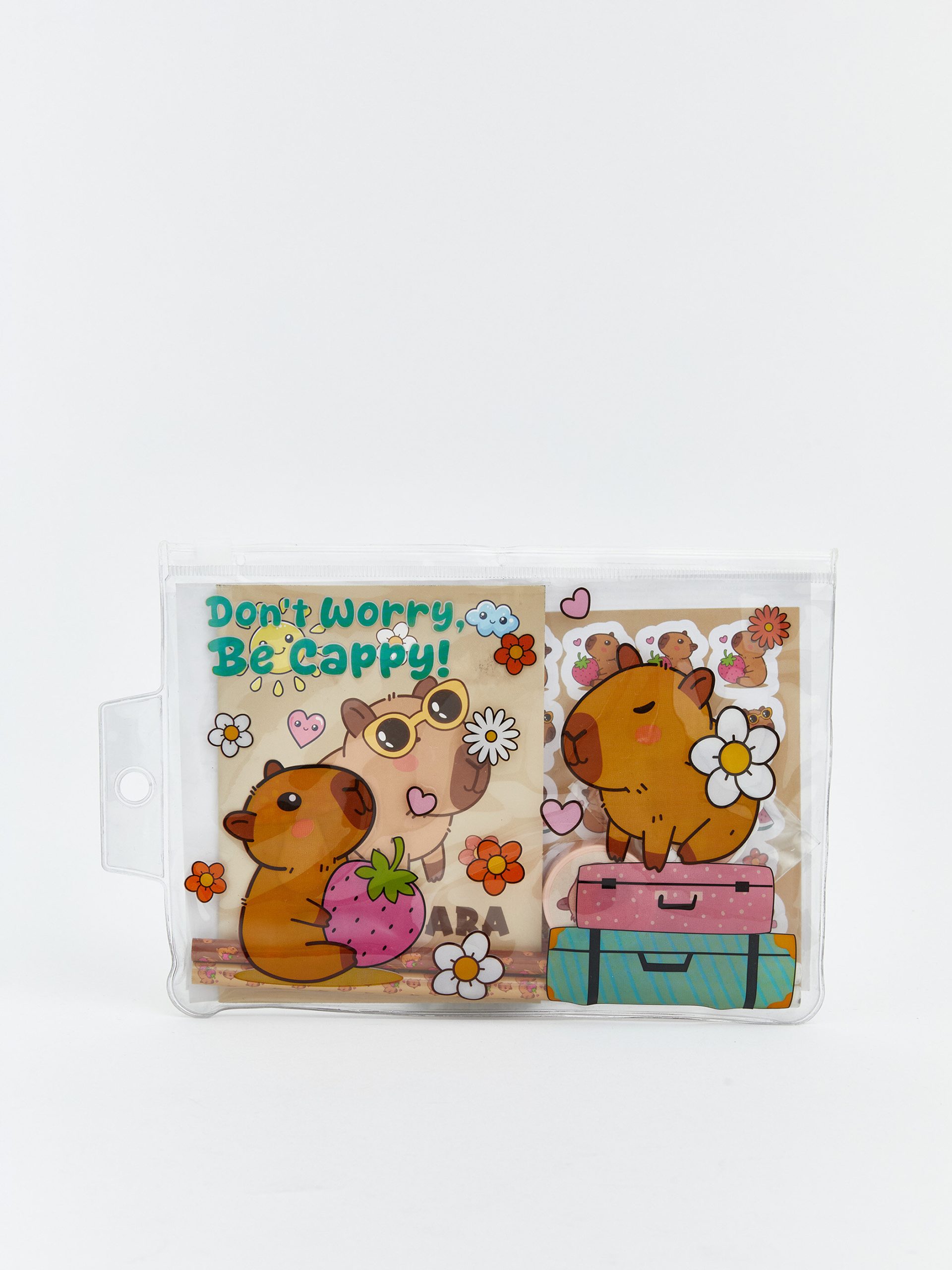L_20261-S6AD90Z4-M0T_A.jpg Animal-Themed Stationery Set - Image 1