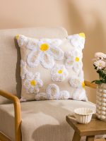 Floral Patterned Cushion Cover 45x45 cm