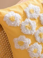 Floral Cushion Cover 45x45 cm - Image 3