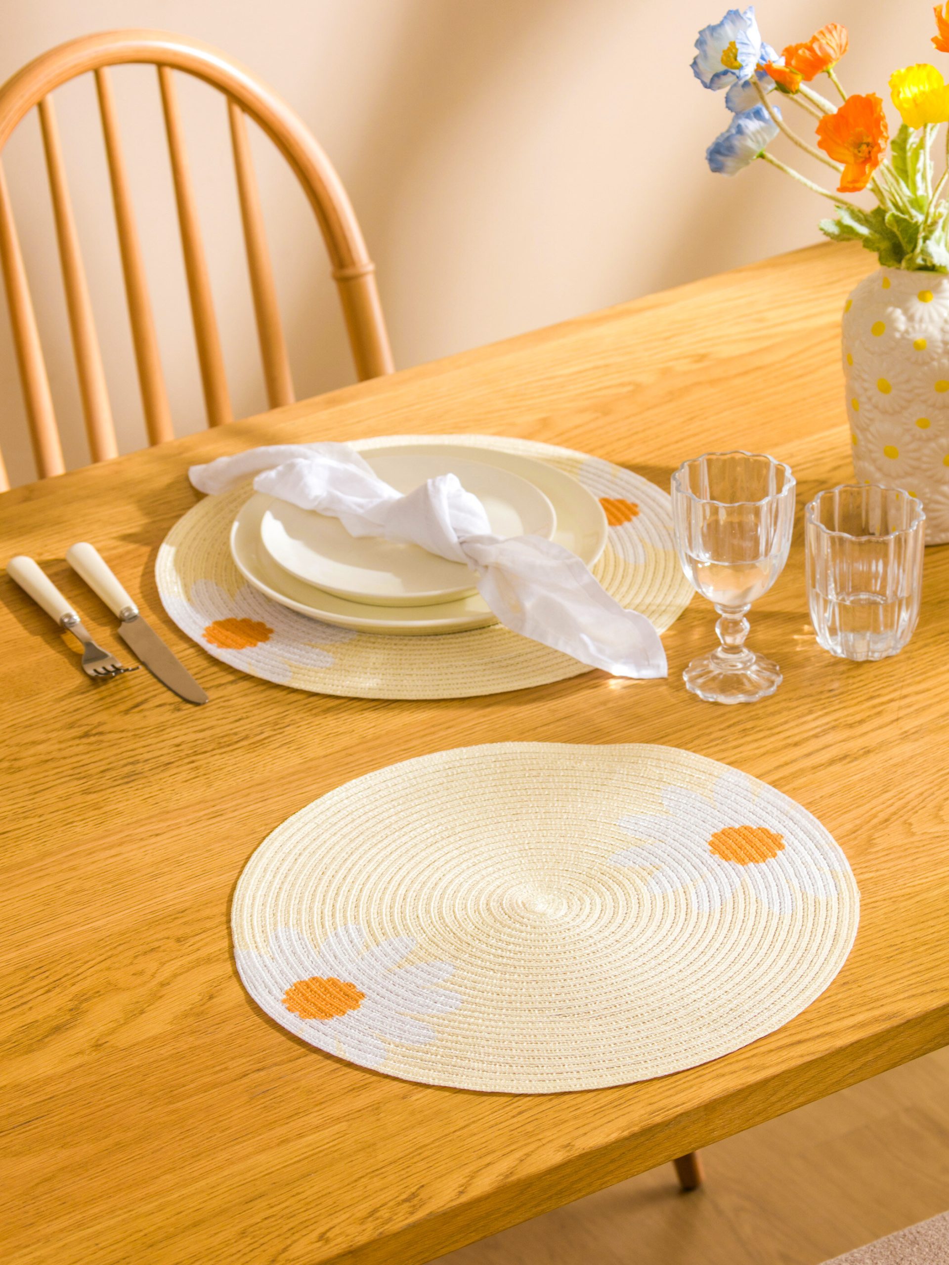Wicker Underplate Set 2 Pack 38 cm
