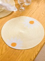 Wicker Underplate Set 2 Pack 38 cm - Image 2