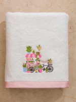 Embroidered Hand Towel 50x80 cm - Image 3