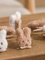 Rabbit Figured Clothespin Set of 6 - Image 2