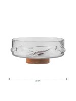 Standing Glass Serving Plate 22 cm - Image 4