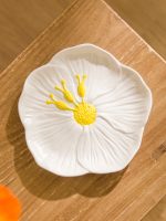 Flower Figured Ceramic Cake Plate 15 cm - Image 2