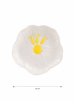 Flower Figured Ceramic Cake Plate 15 cm - Image 5