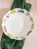 Printed Porcelain Salad Bowl 22 cm - Image 2