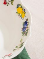 Printed Porcelain Salad Bowl 22 cm - Image 3