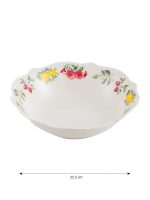 Printed Porcelain Salad Bowl 22 cm - Image 5