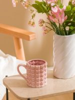 Heart Patterned Ceramic Mug 350 ml - Image 2