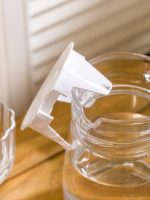 Glass Carafe with Lid 1300 ml - Image 4