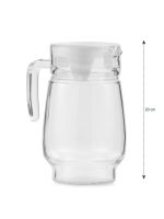 Glass Carafe with Lid 1300 ml - Image 5