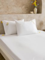 Embroidered Cotton Pillowcase Set of Two 50x70 cm