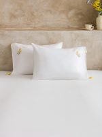 Embroidered Cotton Pillowcase Set of Two 50x70 cm - Image 2