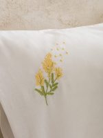 Embroidered Cotton Pillowcase Set of Two 50x70 cm - Image 3